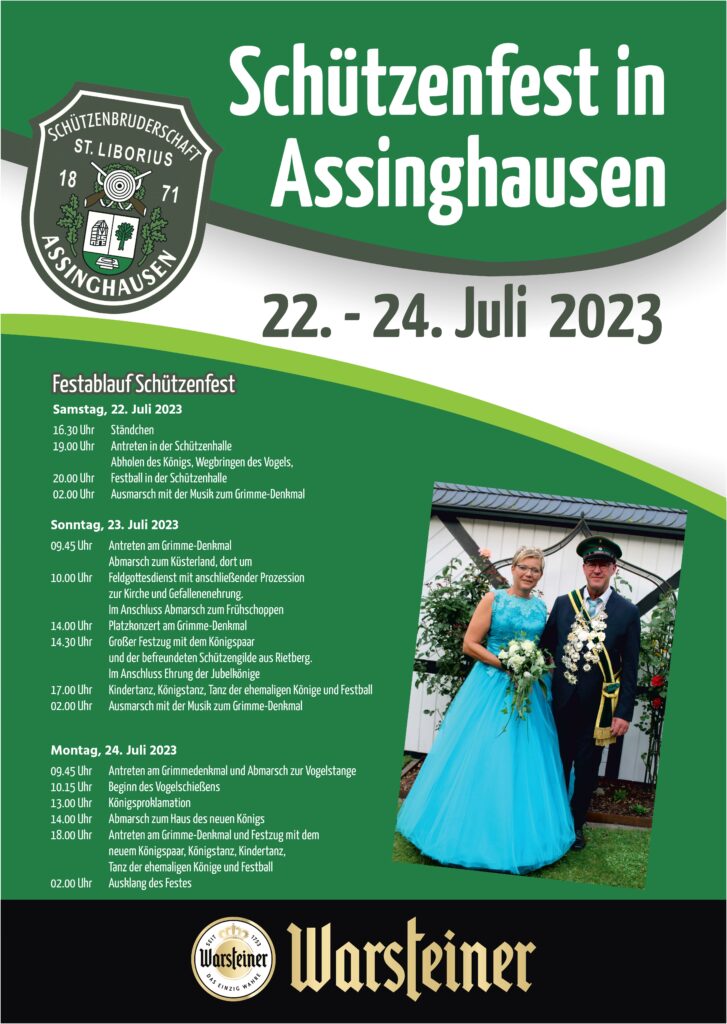 Festablauf Schützenfest 2023